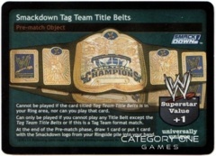 SmackDown! Tag Team Title Belts